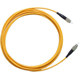 Length Can be customized PVC,LSZH,OFNP Fiber Optic Patch Cord Simplex SM 3.0mm Inter changeability