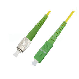 Length Can be customized PVC,LSZH,OFNP Fiber Optic Patch Cord Simplex SM 3.0mm Inter changeability