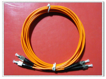 Fiber Optic Patch Cord FC To ST Multimode Duplex In Industrial