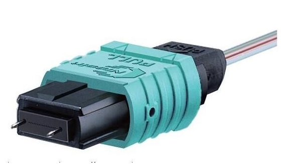 1 Meter Fiber Optic Ribbon 8 Core MPO OM3 OM4 Pigtail