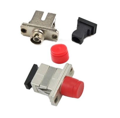Zinc Alloy Female Hybrid Simplex Fc To Sc Fiber Adapter
