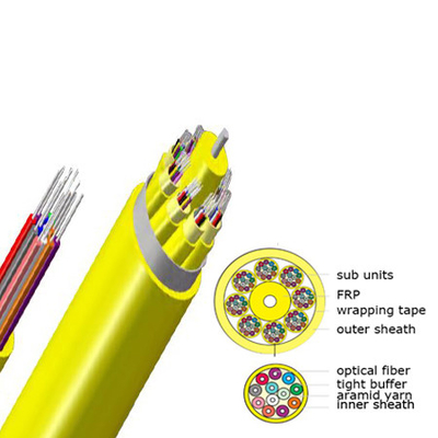 Singlemode 144 Core OM3 OM4 OS1 OS2 Optical Cable Wire
