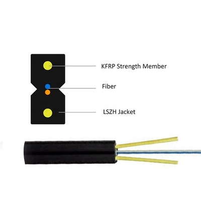 FTTH OM1 OM2 OM3 OM4 GJXFH Optical Fiber Cables