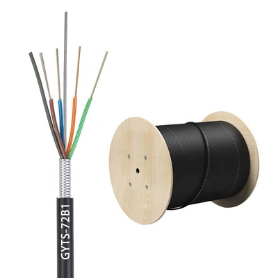 Steel Tape Layer Loose Tube GYTS Optical Fiber Cables