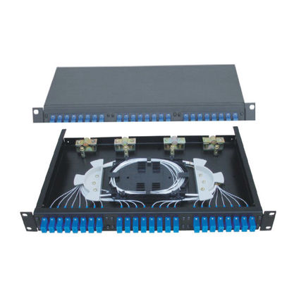 FC SC LC ST 24 Port Rack Mount Fiber Patch Panel