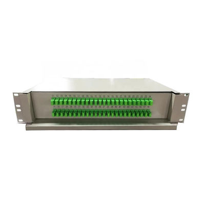 FTTH 96 Port Metal 19 Inch Fiber Optic Terminal Box