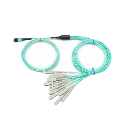Fiber Optic Patch Cord 1M LC OM3 / OM4 8 / 12 / 24f G657A1 MPO / MTP