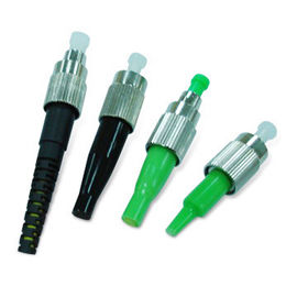 Verde do conector da fibra ótica de FC APC que abriga para fora 2.0/3.0mm ISO9001: certificado 2015