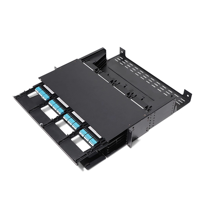 Cassetes ópticas ABS ligeiras de 144 núcleos MPO LC 24F