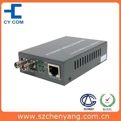 Qualidade 10 / 100m Dual Fiber Sm 25km St Fiber Optic Media Converter Fábrica
