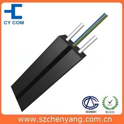 Qualidade 4 núcleos Sm Cable de queda de fibra óptica FTTH para interiores Fábrica