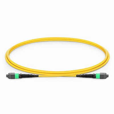 Qualidade Cable MPO Jumper com 0,35dB Low IL para transceptores 800G QSFP-DD e G.657.A1 Fibra insensible de dobra Fábrica